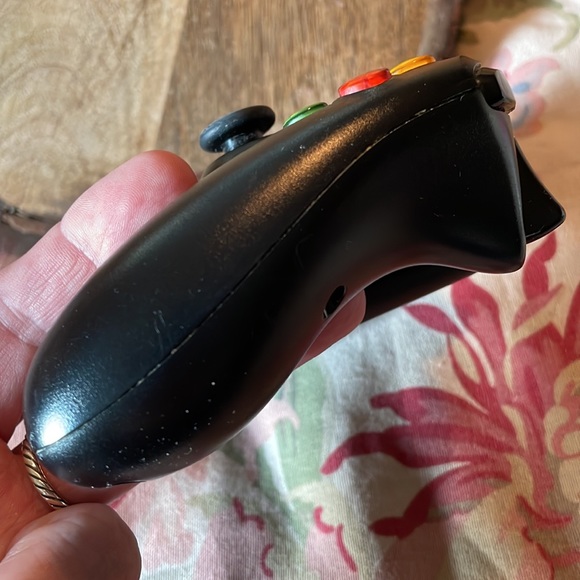 MICROSOFT 360 Wireless Remote BLACK Handheld Game Controller OEM Authentic - Picture 9 of 16